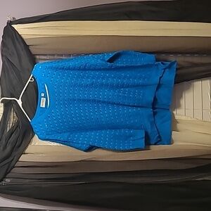 Kate & Mallory Designs turquoise sweater size 2x